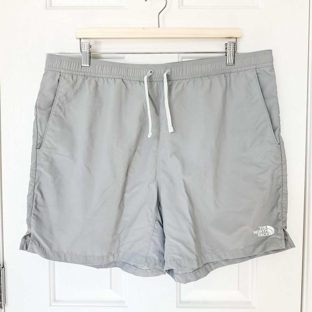 The North Face Men's Light Gray Shorts - Size XLarge